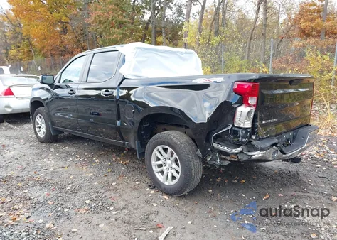 2021 Chevrolet Silverado 1500 4Wd Short Bed Lt With 2Fl из США, поврежденный, VIN 1GCPYJEK7MZ396243